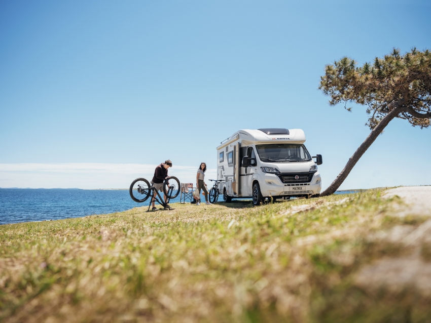 MOUNTAIN BIKE ADVENTURE IN MOTORHOME